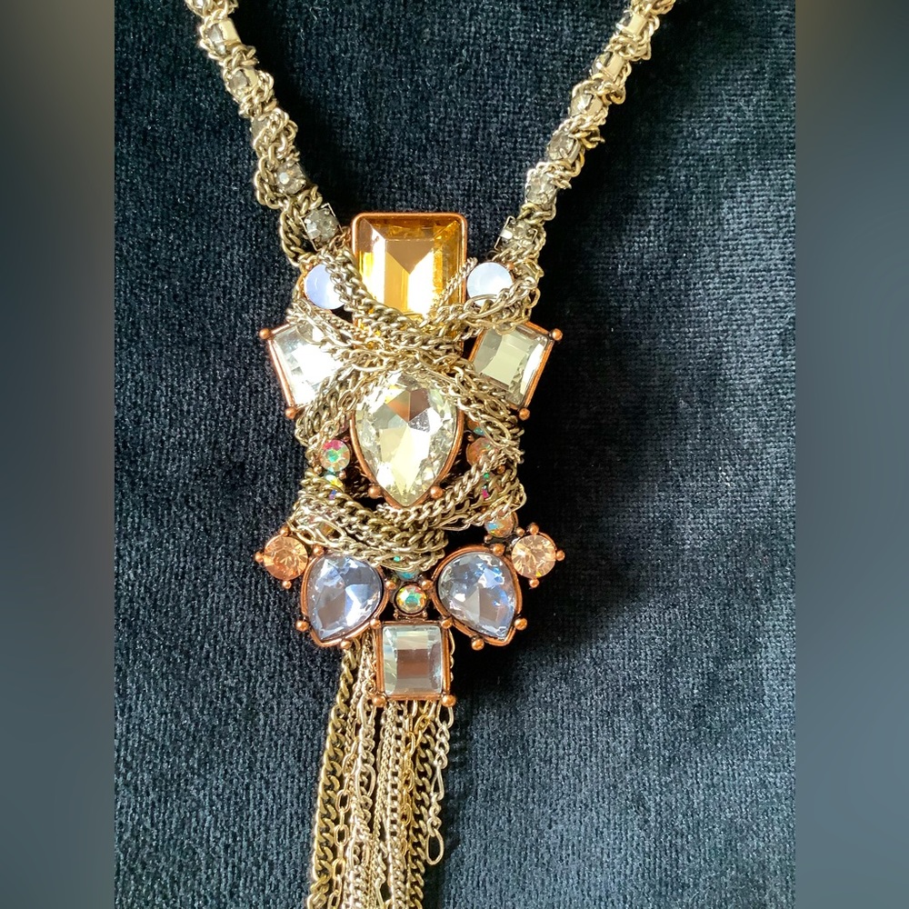 Beautiful GLASS BEAD necklace 💖💖💖